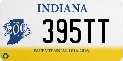 IN license plate 395TT