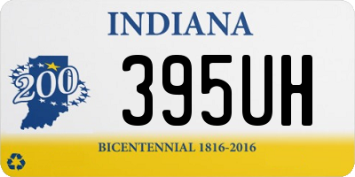 IN license plate 395UH