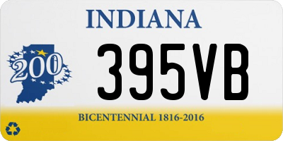 IN license plate 395VB