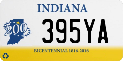 IN license plate 395YA