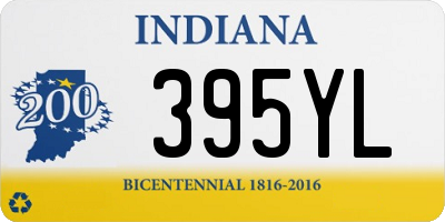 IN license plate 395YL