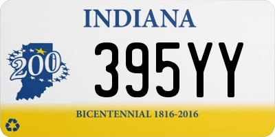 IN license plate 395YY