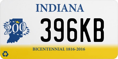 IN license plate 396KB