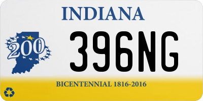 IN license plate 396NG