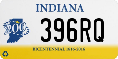 IN license plate 396RQ