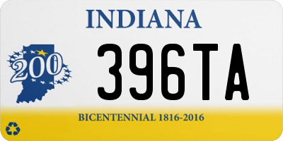 IN license plate 396TA