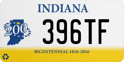 IN license plate 396TF