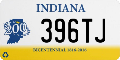 IN license plate 396TJ