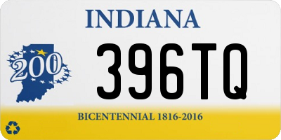 IN license plate 396TQ