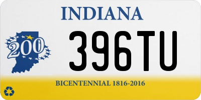 IN license plate 396TU