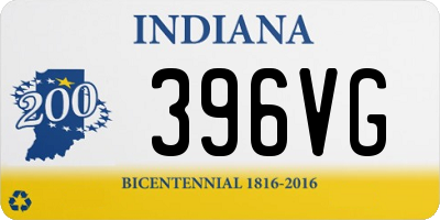 IN license plate 396VG