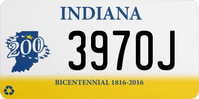 IN license plate 397OJ