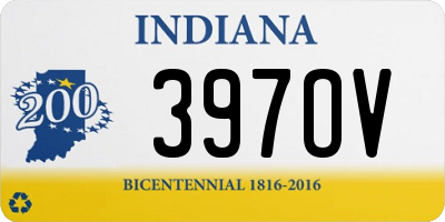 IN license plate 397OV