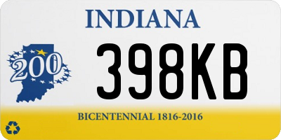 IN license plate 398KB