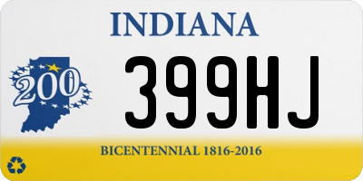 IN license plate 399HJ