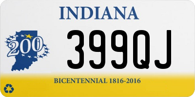 IN license plate 399QJ