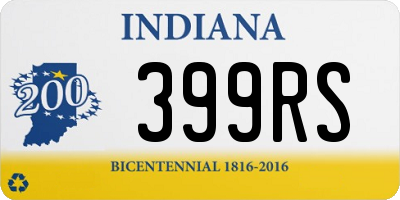 IN license plate 399RS