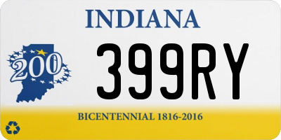 IN license plate 399RY