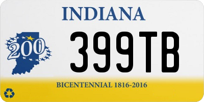 IN license plate 399TB