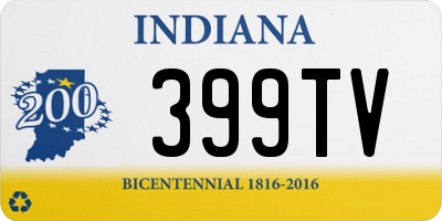 IN license plate 399TV