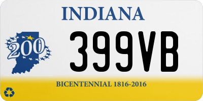 IN license plate 399VB