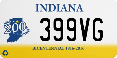 IN license plate 399VG