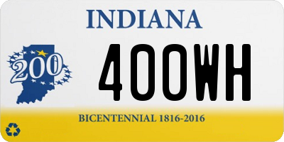 IN license plate 400WH