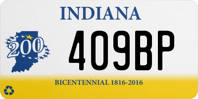 IN license plate 409BP