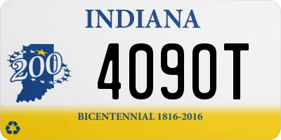 IN license plate 409OT