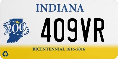 IN license plate 409VR