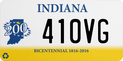 IN license plate 410VG