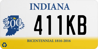 IN license plate 411KB