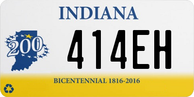 IN license plate 414EH
