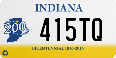 IN license plate 415TQ