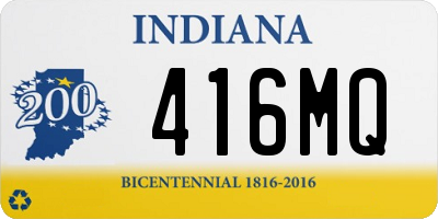 IN license plate 416MQ