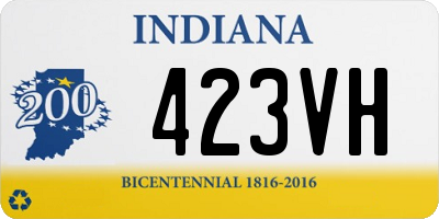 IN license plate 423VH