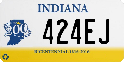 IN license plate 424EJ