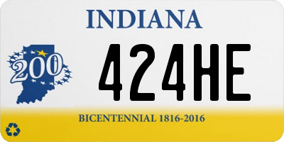 IN license plate 424HE