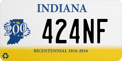 IN license plate 424NF