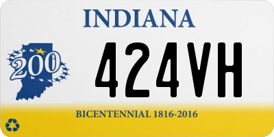 IN license plate 424VH