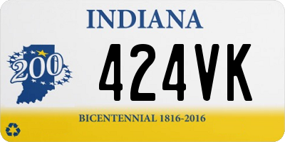 IN license plate 424VK