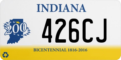 IN license plate 426CJ