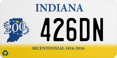 IN license plate 426DN