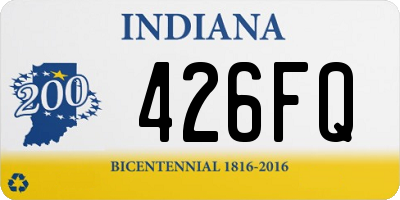 IN license plate 426FQ