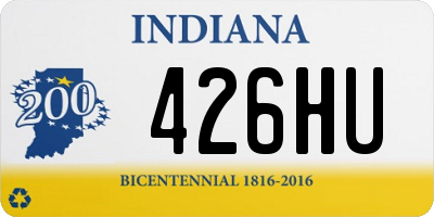 IN license plate 426HU