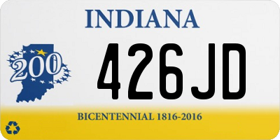 IN license plate 426JD