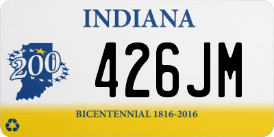 IN license plate 426JM