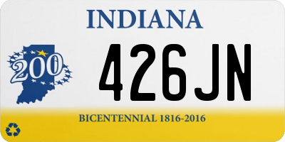 IN license plate 426JN