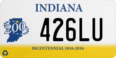 IN license plate 426LU