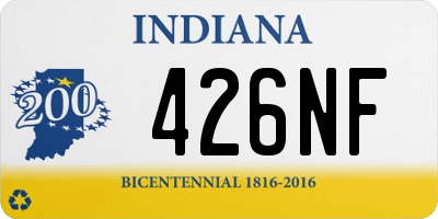 IN license plate 426NF